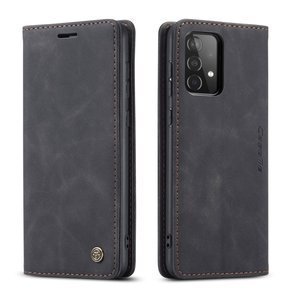 CASEME калъф за Samsung Galaxy A52 / A52s, Leather Wallet Case, черен