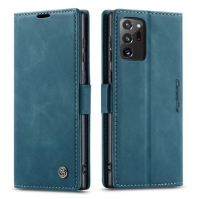 CASEME калъф за Samsung Galaxy Note 20 Ultra, Leather Wallet Case, зелен