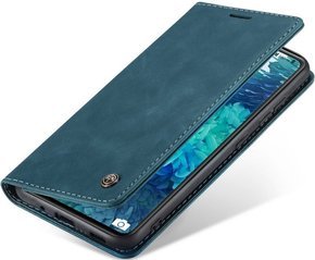 CASEME калъф за Samsung Galaxy S20 FE, Leather Wallet Case, зелен