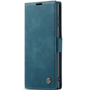 CASEME калъф за Samsung Galaxy S22 Ultra, Leather Wallet Case, зелен