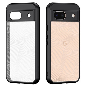 DuxDucis калъф за Google Pixel 8A, Aimo Case, прозрачен / черен