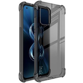 IMAK калъф за Asus Zenfone 8, Dropproof, прозрачен / черен