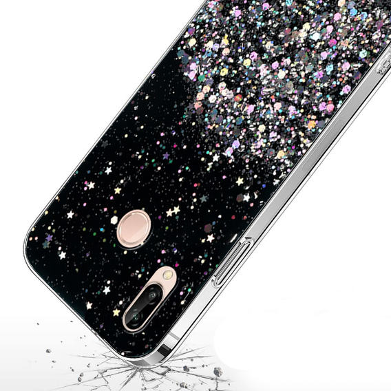 Калъфи за Huawei P20 Lite, Glittery, черен