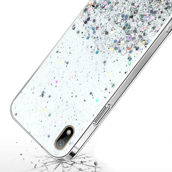 Калъфи за Huawei Y5 2019, Glittery, прозрачен