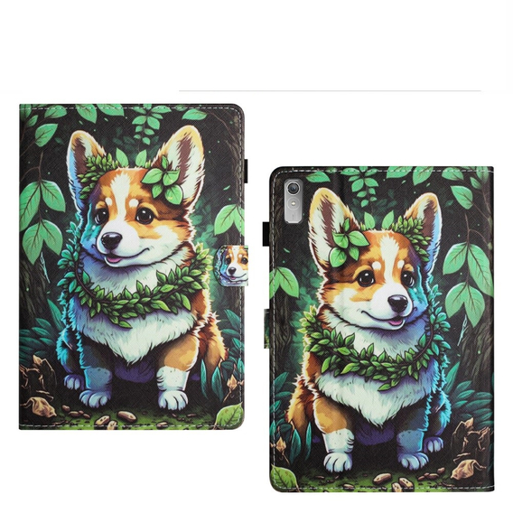 Калъфи за Lenovo Tab P11 Gen 2, corgi dog