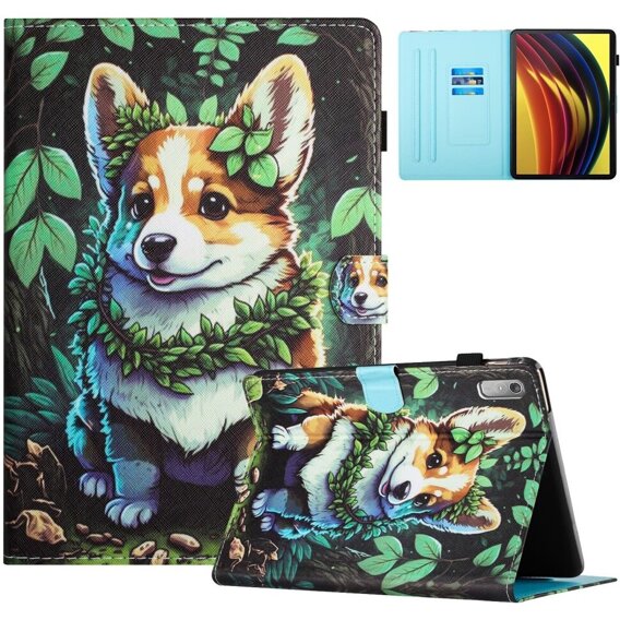 Калъфи за Lenovo Tab P11 Gen 2, corgi dog