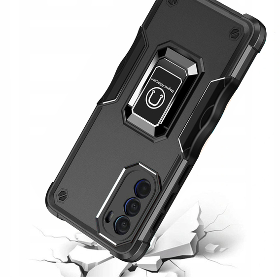 Калъфи за Motorola Moto G22, Dual-Layer Armor, черен