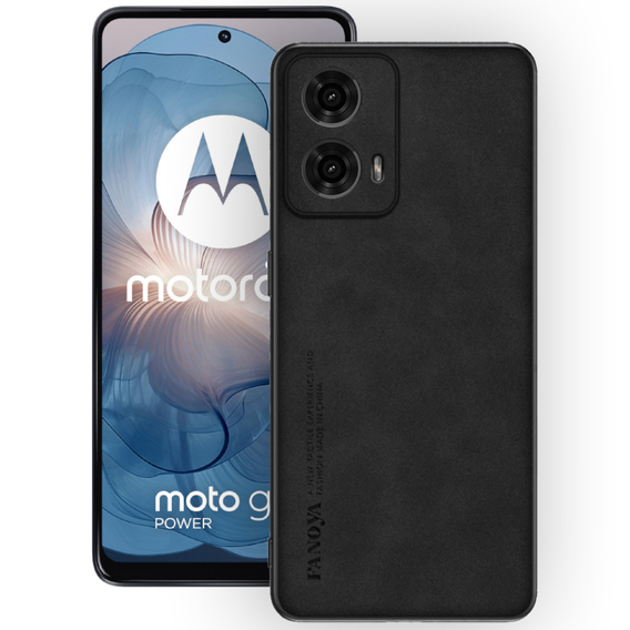 Калъфи за Motorola Moto G24 / G24 Power / G04, ERBORD Business, с държач за кола, черен