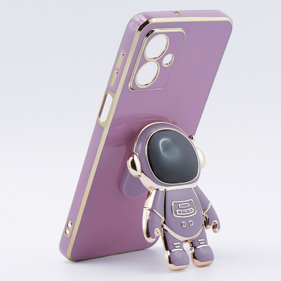 Калъфи за Motorola Moto G54 5G, Astronaut, лилав