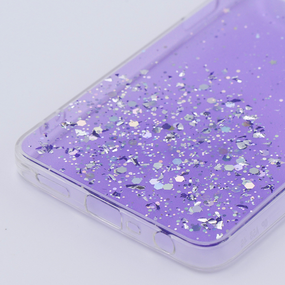 Калъфи за Oppo A58 4G, Glittery, лилав