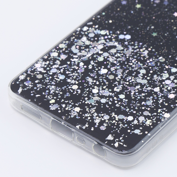 Калъфи за Oppo A58 4G, Glittery, черен