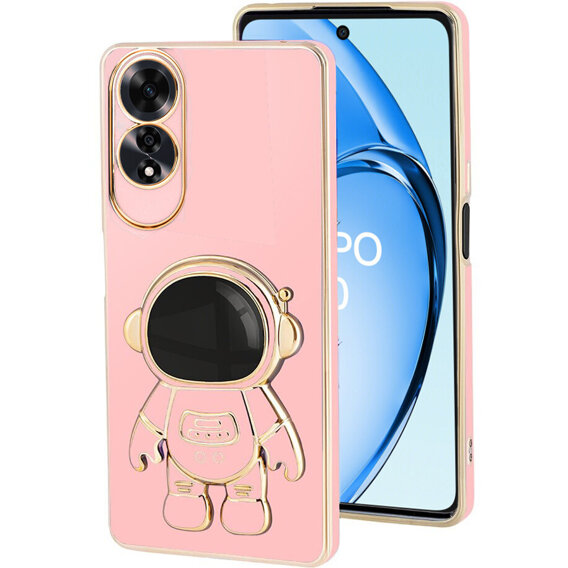 Калъфи за Oppo A60, Astronaut, розов