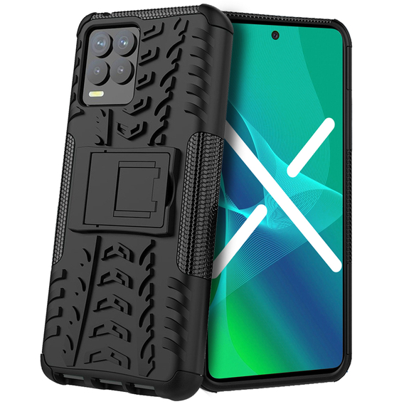 Калъфи за Realme 8/8 Pro, Tire Armor, черен