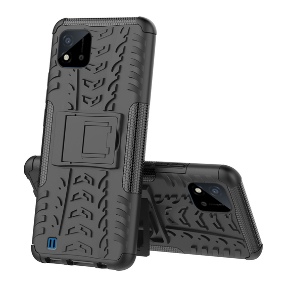 Калъфи за Realme C11 (2021), Tire Armor, черен