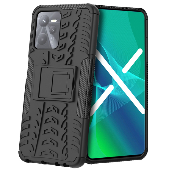 Калъфи за Realme C35, Tire Armor, черен