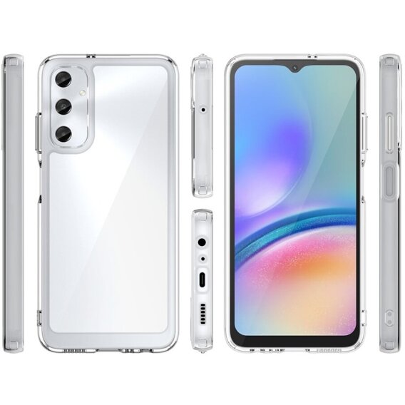 Калъфи за Samsung Galaxy A05s 4G, Fusion Hybrid, прозрачен