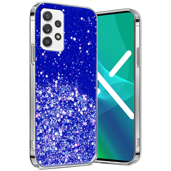 Калъфи за Samsung Galaxy A32 5G, Glittery, син