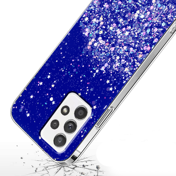 Калъфи за Samsung Galaxy A32 5G, Glittery, син