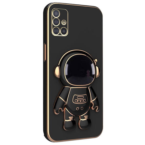 Калъфи за Samsung Galaxy A51 4G, Astronaut, черен