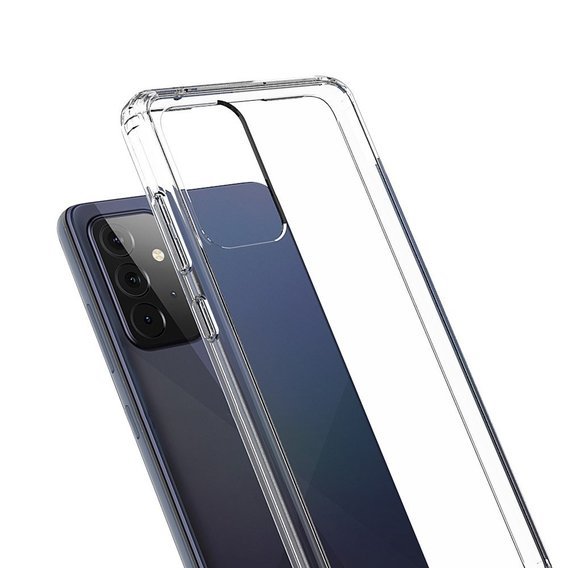 Калъфи за Samsung Galaxy A72 5G, Fusion Hybrid, прозрачен