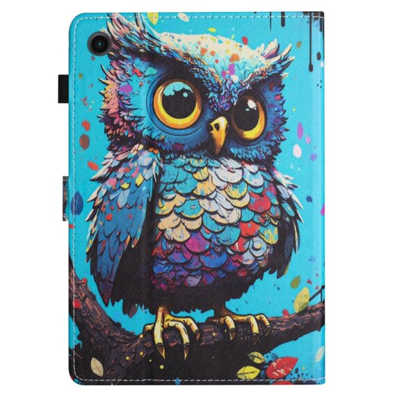 Калъфи за Samsung Galaxy Tab A9+ X210 / X215 / X216B, owl