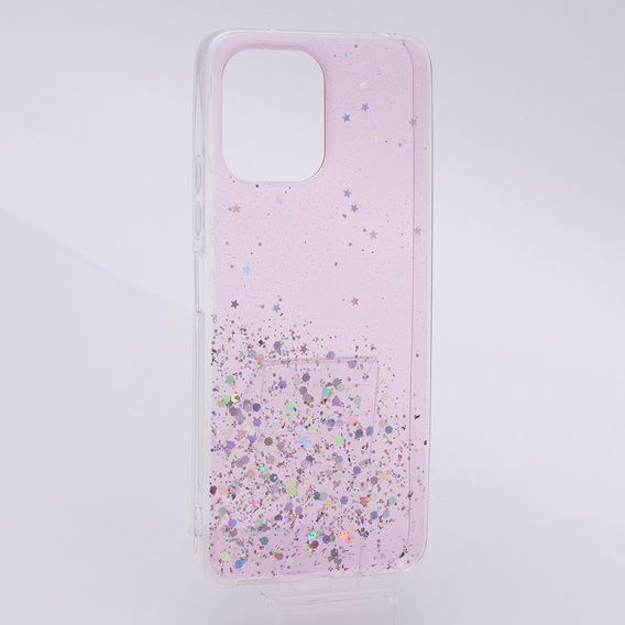 Калъфи за Xiaomi Redmi 12, Glittery, розов