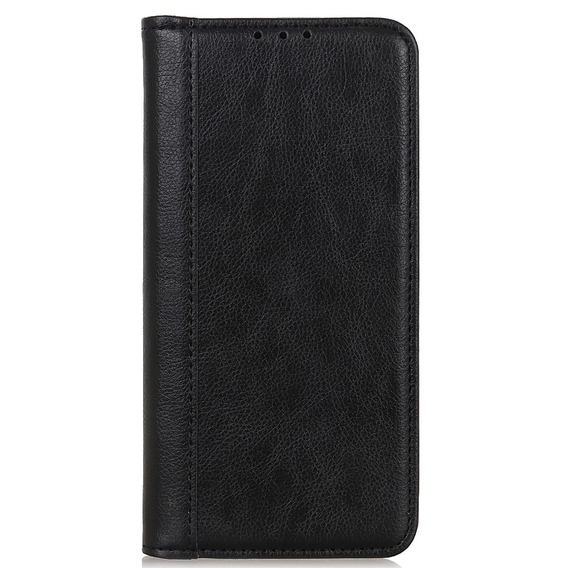 Калъфи за Xiaomi Redmi Note 13 Pro 4G, Wallet Litchi Leather, черен