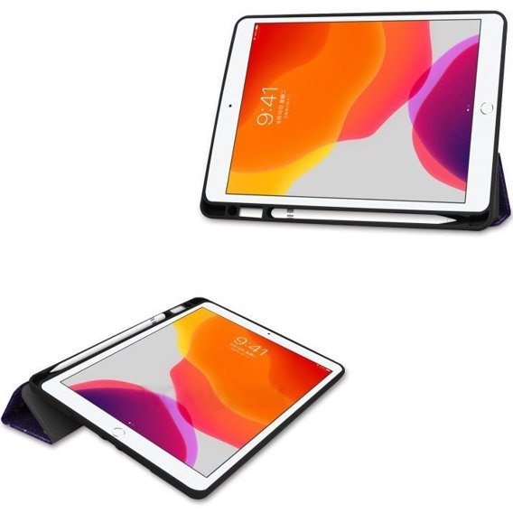 Калъфи за iPad 7/8/9 10.2 2019/2020/2021, Smartcase Pen Slot, galactic