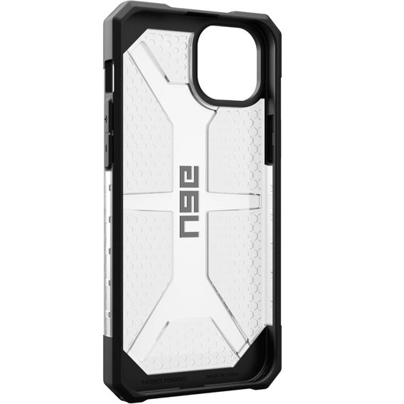 Калъфи Urban Armor Gear за iPhone 15 Plus, Plasma, прозрачен / черен