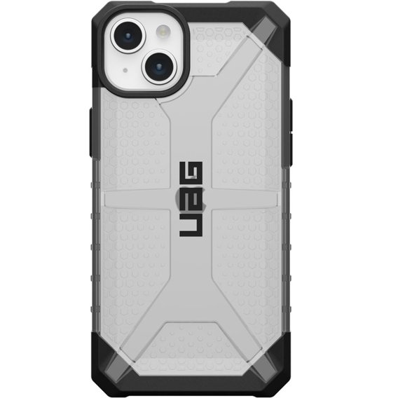 Калъфи Urban Armor Gear за iPhone 15 Plus, Plasma, прозрачен / черен