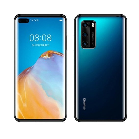 Калъфът за Huawei P40, Magnetic Dual Glass, черен