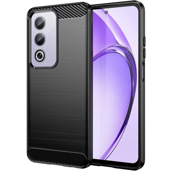 Калъфът за Oppo A80, Carbon, черен