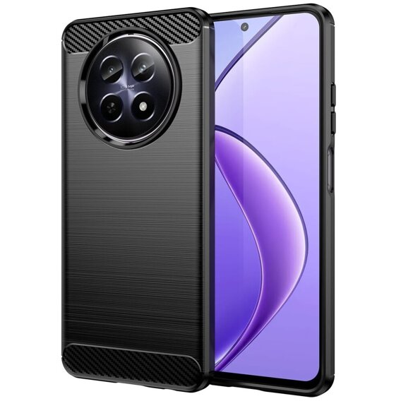 Калъфът за Realme 12, Carbon, черен