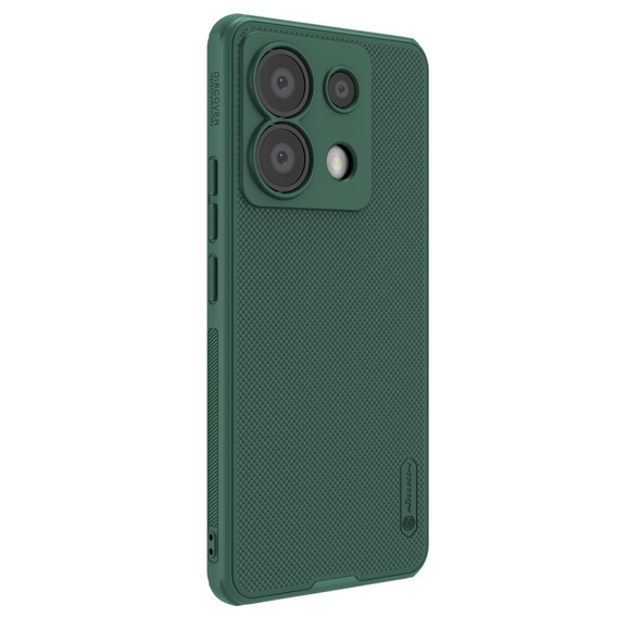 Калъфът NILLKIN за Xiaomi Redmi Note 13 Pro 5G, Super Frosted Shield Case, зелен