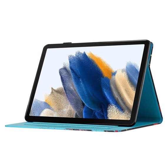 Калъф за Lenovo Tab M10 Plus TB-X606F, с капак, corgi dog