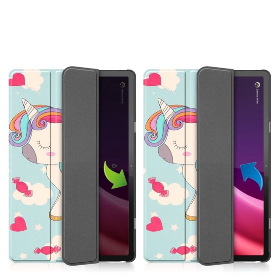 Калъф за Lenovo Tab P11 Gen 2 TB350FU TB350XU 11.5", Smartcase, unicorn