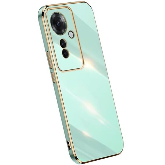 Калъф за Oppo Reno 11F 5G, Glamour CamShield, ментов