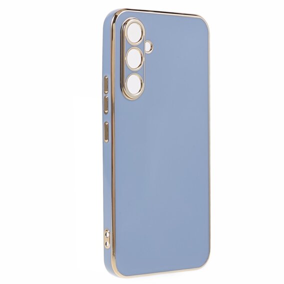 Калъф за Samsung Galaxy A05s, Glamour CamShield, син