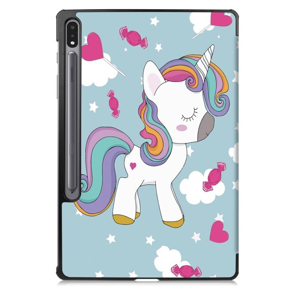 Калъф за Samsung Galaxy Tab S9 Plus, Smartcase, unicorn