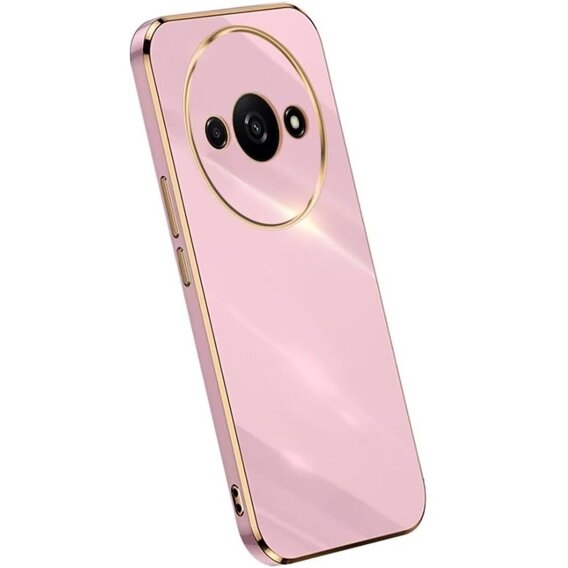 Калъф за Xiaomi Redmi A3, Glamour CamShield, лилав