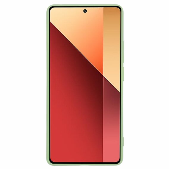 Калъф за Xiaomi Redmi Note 13 Pro 4G, Silicone Lite, зелен