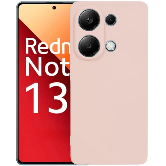 Калъф за Xiaomi Redmi Note 13 Pro 4G, Silicone Lite, розов