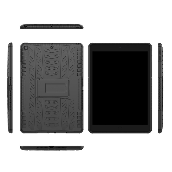 Калъф за iPad 10.2 2021 / 2020 / 2019, Tire Armor, черен