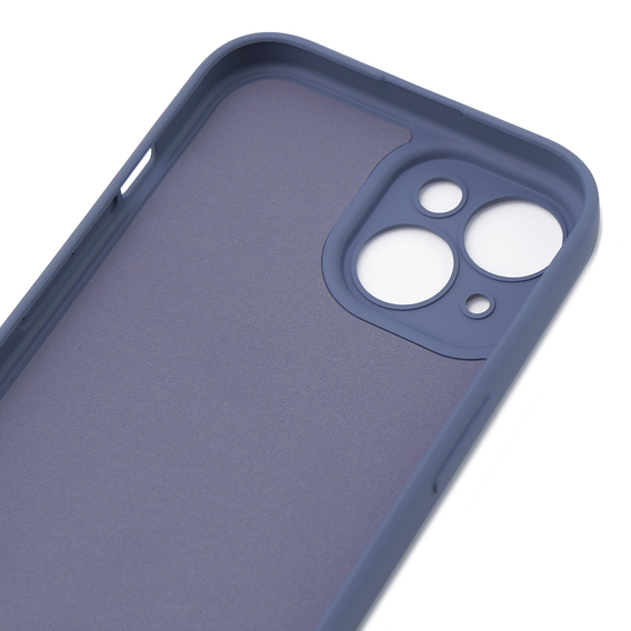 Калъф за iPhone 15 Plus, Silicone Lite, сив