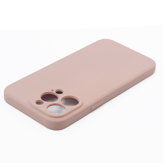 Калъф за iPhone 15 Pro Max, Silicone Lite, оранжев