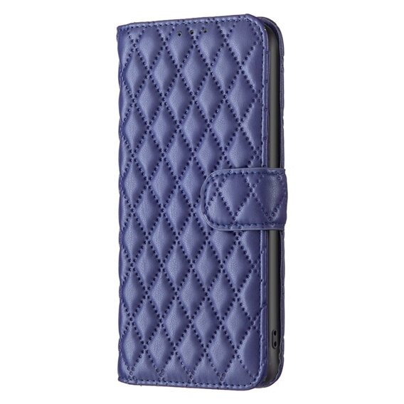 Калъф с капак за Motorola Edge 40 Neo, Wallet, BINFEN COLOR, син