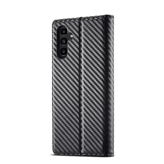 Калъф с капак за Samsung Galaxy A35 5G, Carbon LC.IMEEKE, черен