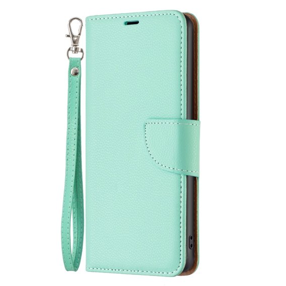 Калъф с капак за Xiaomi Redmi 12 4G, Wallet Litchi Magnet, зелен