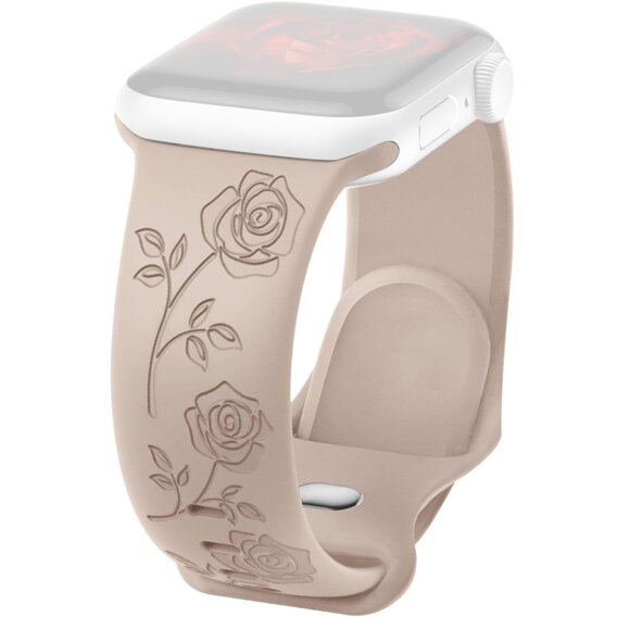 Силиконова каишка за Apple Watch 1/2/3/4/5/6/7/8/9/SE 38/40/41/mm