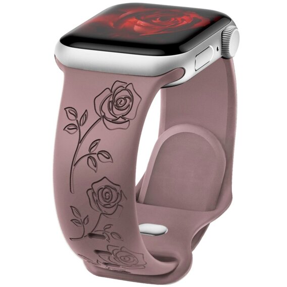 Силиконова каишка за Apple Watch 1/2/3/4/5/6/7/8/9/SE 38/40/41/mm